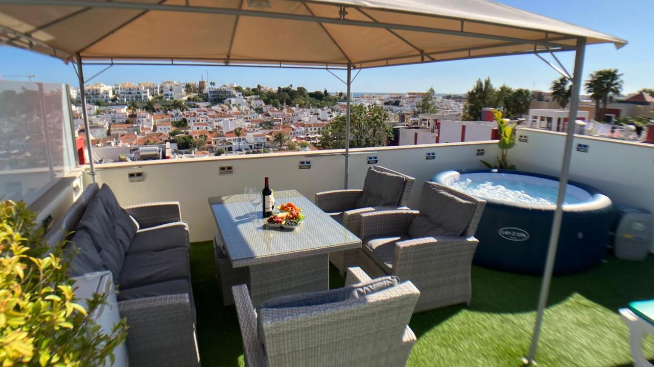 Apartment Beta - 2 Bedrooms, Private Rooftop Patio With Hot Tub, Bbq And View Ferragudo  Bagian luar foto